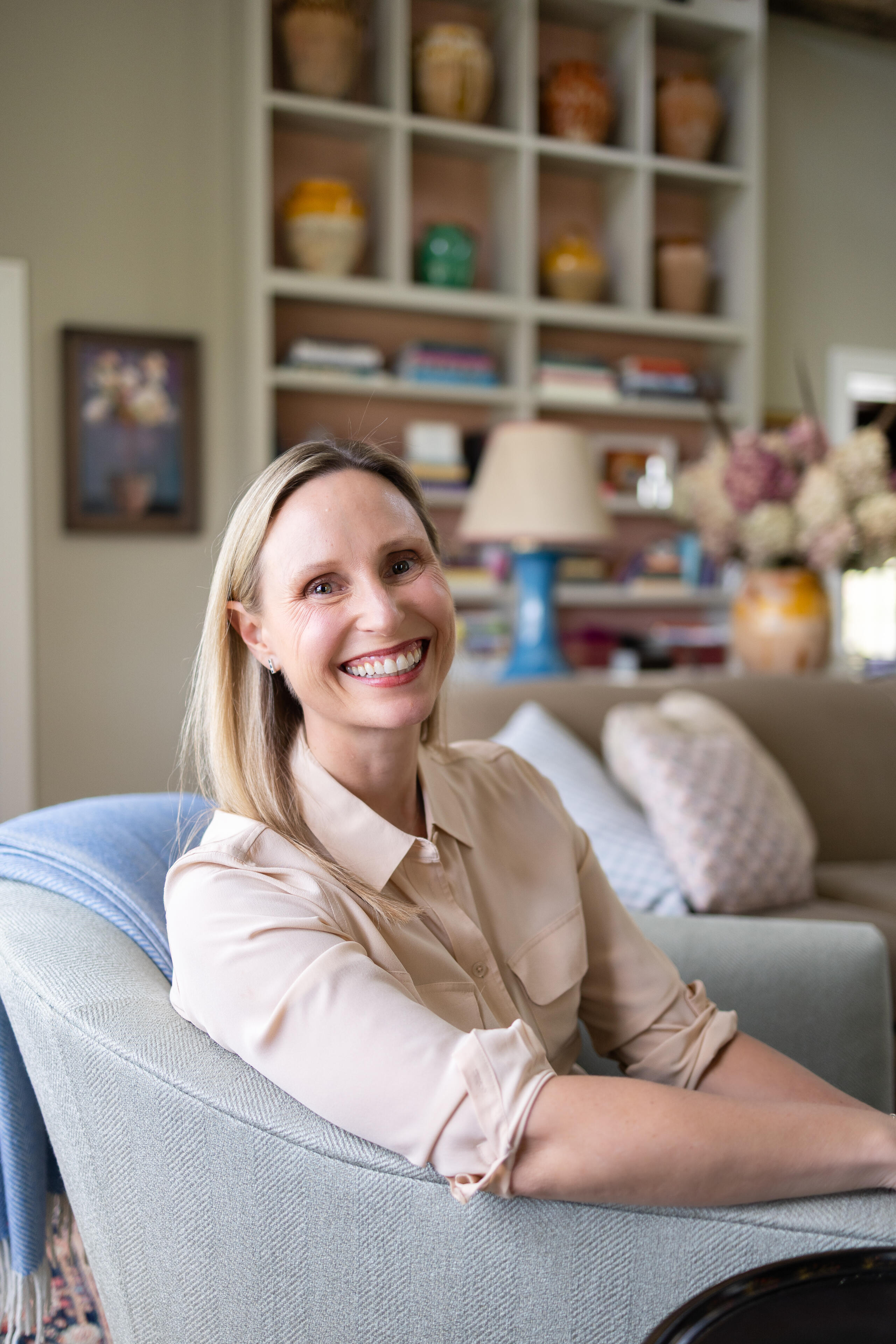 Amelia Wilson, writer of Happy on Purpose newsletter